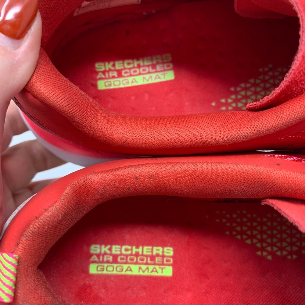 Skechers Max Cushioning Elite Spark Red and Pink Size 10 - Picture 8 of 16